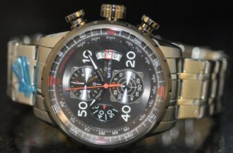 Invicta Men’s Aviator Chronograph Grey Dial Stainless Steel Watch 17204