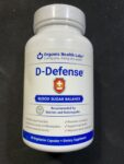 Organic Health Labs D-Defense Supports Blood Sugar Balance 60 Capsules