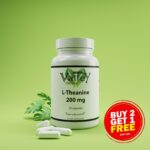 L-Theanine 200mg, Improved sleep, Relaxation, Weight loss, Blood pressure