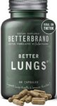 Better Lungs Daily Respiratory Health Supplement | with Vitamin D, Elderberry, G