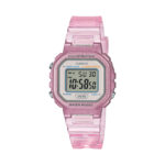 Casio LA20WHS-4A,  Women’s Digital Pink Resin Watch, Chronograph, Alarm