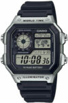 Casio AE1200WH-1CV, Chronograph Watch, Illuminator,  5 Alarms, 10 Year Battery