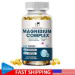 Magnesium Complex Supplement – Taurate, Citrate, Malate, Oxide For Muscle & Bone