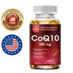 Coenzyme Q-10 300mg 120Pills, Heart Health Supplement, Increase Energy & Stamina