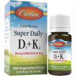 Carlson Super Daily D3 + K2 0.34 fl oz Liq