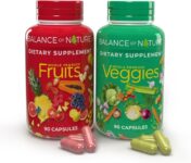 Balance of Nature Fruits and Veggies 90 Fruit Capsules, 90 Veggie Capsules | 180