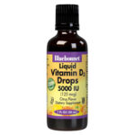 Bluebonnet Liquid Vitamin D3 Drops 125 Mcg (5000 IU) Citrus 1 fl oz