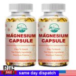 500MG Magnesium Glycinate High Absorption,Improved Sleep,Stress & Anxiety Relief