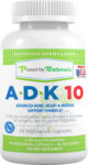 ADK-10: Supplement for Bone Health, Heart Health, Immune Support, 90 capsules