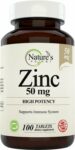 Zinc 50mg, [High Potency] Immune System Support – Immunity Booster (100 Tablets)