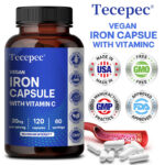 Iron Capsules With vitamin C 30 To 120 Capsules Ascorbic Acid