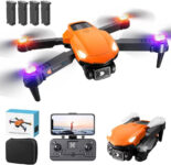 RC Mini Drones With HD Camera 4k 1080P Wifi FPV Live Video Foldable Remote Kids