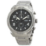 Fossil Bronson Chronograph Quartz Black Dial Men’s Watch and Interchangeable