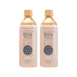 2 x EM-X GOLD Prebiotic Fermented Drink for Digestive Health 500ml