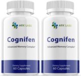 2-Cognifen Brain Booster, Focus, Memory, Function, Clarity Nootropic Supplement