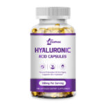 Hyaluronic Acid 850mg 120 Capsules Vitamin C & E 30 mg For Joint and Skin Health