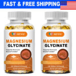 Magnesium Glycinate Chelated 400mg 240 Tablets Vegan, Sleep, Stress Relief