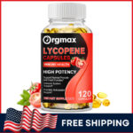 Lycopene Capsules Antioxidant Prostate Support Immune, Heart Health Support Caps