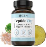 PeptideVite GLP-1 Support Vitamin for Nausea Relief, Glucose Metabolic