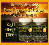 Buy 1 Get 1 FREE Ultimate Absorbing Vitamin B17 2000mg Zinc Magnesium Humid Acid