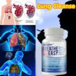 BREATHE EASY Respiratory and Lung Health Dietary Supplements 120 Capsules