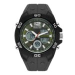 Kenneth Cole Reaction Men’s Analog Digital Watch Silicone Strap KRWGP2188704