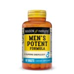 Mason Natural Men’s Potent Formula – Sexual Energy  and Performance, 60 Tabs