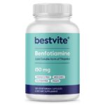 Benfotiamine 150mg (120 Vegetarian Capsules)-No Stearates-No Silicon Dioxide