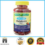 Spring Valley Zero Sugar Melatonin Gummies Dietary Supplement, 5 mg, 120 Count