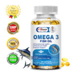 Alliwise Omega 3 Fish Oil Capsules 3x Strength 3600mg EPA & DHA Highest Potency