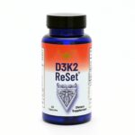 RnA ReSet – D3K2, 5000 IU Vitamin D3 & K2-MK7 60 capsules by Dr Carolyn Dean