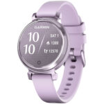 Garmin Lily 2 Smartwatch Metallic Lilac with Lilac Silicone Band