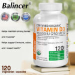 Vitamin D3 10,000 IU (250 MCG), Vitamin D Supplement 30 To 120 Capsules