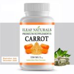 iLeafNaturals Organic Carrot Capsules 1200 MG – 60 vegetarian capsules