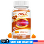 Coenzyme Q10 Gummies Natural Heart Health Support – High Absorption CoQ10 500mg