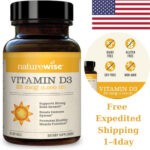 Vitamina D3, salud ósea y apoyo inmunológico muscular saludable 30 unidades !