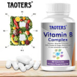 Vitamin B Complex 60 Capsules B1,B2,B3,B5,B6,B12,Biotin, Immune Support Pills