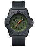 New Luminox Navy Seal 3500 Green Dial Rubber Strap Men’s Watch XS.3517.NQ.SET