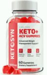 Ketosyn Keto + ACV Advance Weight Loss Gummies to Burn Fat for Energy 60ct