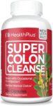 Health Plus Super Colon Cleanse Helps with Constipation Capsules 530mg 240 Count