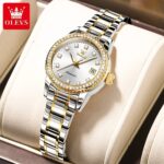 Automatic Mechanical Waterproof Watch Luxury OLEVS Women’s Ladies Strap