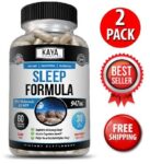 (2 Pack) Deep Sleep Formula,  Fall Asleep & Stay Asleep, Melatonin Sleeping Aid