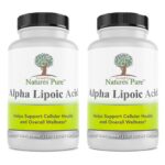 Alpha Lipoic Acid 2 BOTTLES Simply Nature’s Pure 600mg 8 month supply