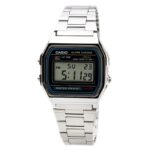 Casio Men’s Watch Classic Digital Grey Dial Stainless Steel Bracelet A158WA-1