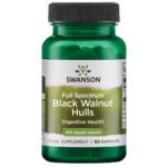 Swanson Black Walnut Hulls 500 mg 60 Capsules