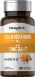 Sea Buckthorn Oil 4400mg | 90 Softgels | Sea Buckthorn Berry Extract | with O…