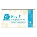 Carlson Key-E Suppositories 24 Ct