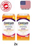 (2x) Centrum Minis Women’s Daily Multivitamin Immune Support  Exp 10/24 160 Each