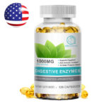 120pc Digestive Enzymes Prebiotic & Probiotics Gas,Constipation& Bloating Relief