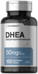 DHEA 50mg | 150 Capsules | Non-GMO, Gluten Free Supplement | by Horbaach